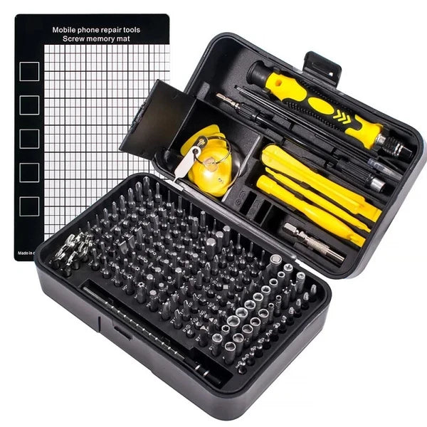 170 In1 Magnetic Screwdriver Bits Set Torx Phillips Screw Kit Electrical Wrench