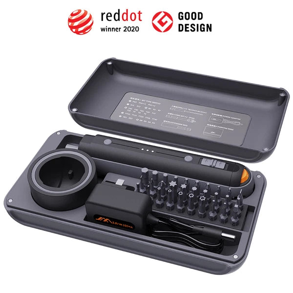 38-in-1 Multi-Function 4N.m Torque 3.6V Electric Screwdriver Set 220RPM E0