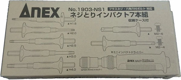 ANEX Screw impact 7 pairs 1903-NS1