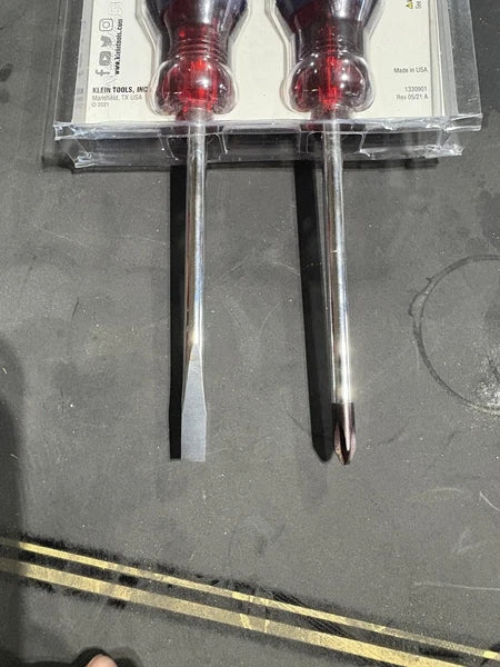 Klein 85442RWB American Legacy 2-Piece Screwdriver Set