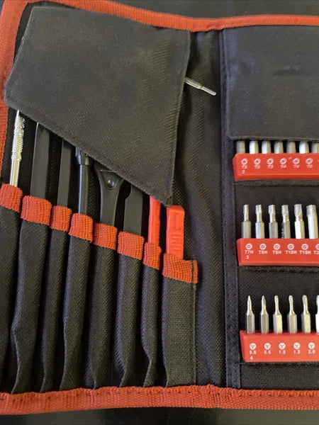 142-Piece Precision Screwdriver Set with 120 Bits - Magnetic Repair Tool Kit