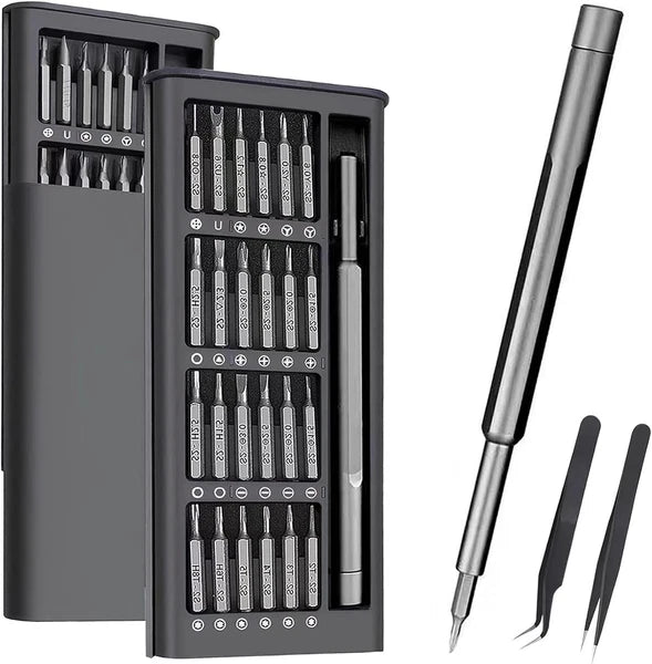 Precision Screwdriver Set, 27 in 1 Small Screwdriver Set Magnetic, Mini S2 Steel