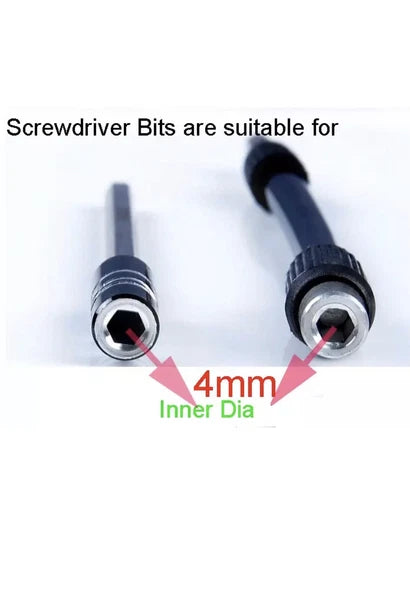 Micro Bits Set T1 T2 T3 T4 T5 T6 T8 TR9 T10 T15H torx screwdriver Hex 4mm 10PCS