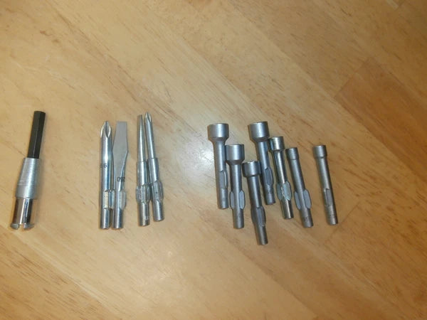 XCELITE 99PA50N 12PC STUBBY BLADE KIT,W/STORAGE POUCH,NEW