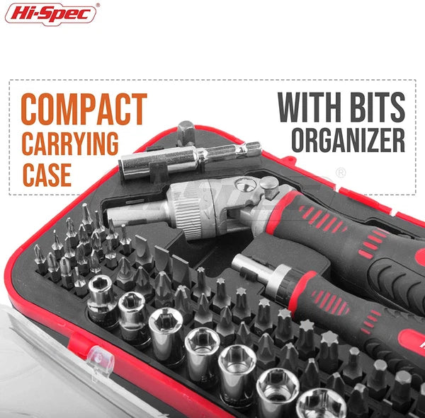 61pcs/set Screwdriver Bit Set Magnetic Holder Hex Screwdriver Set Hand Tool