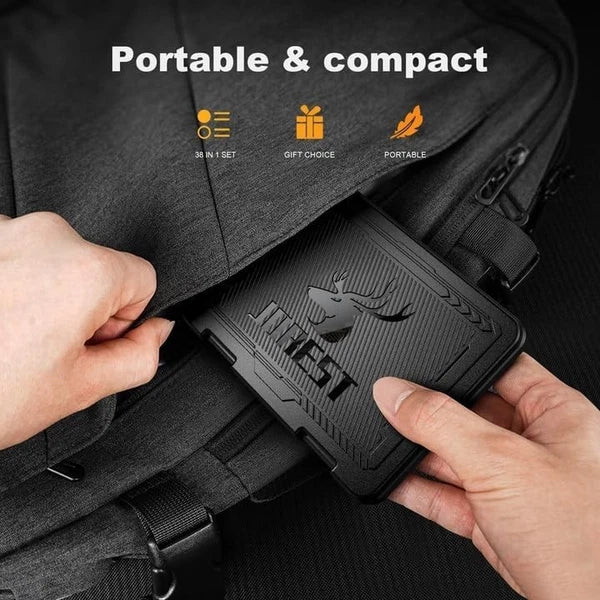 JOREST 38Pcs Small Precision Screwdriver Set (S2 Steel), Magnetic Screwdriver Se