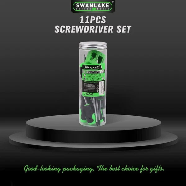 11 Pieces Magnetic Torx Screwdriver Set T5 to T40 Star Screwdrivers Steel