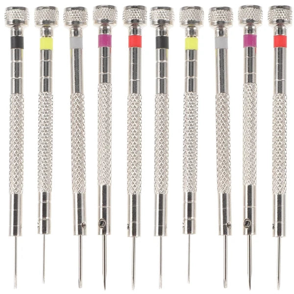Flat Screwdriver Set Watch Repair Tools Glasses Repairing Kit Adjust