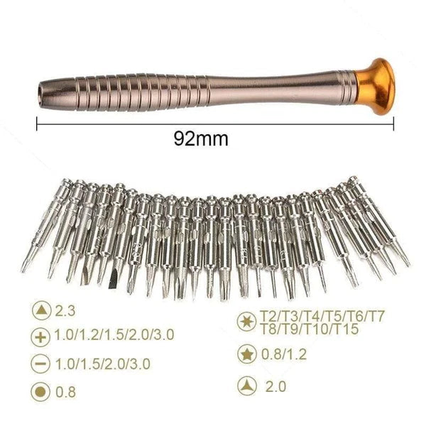 Precision Screwdriver Set 25 in 1 Repair Set For Phones Tablet PC Watch