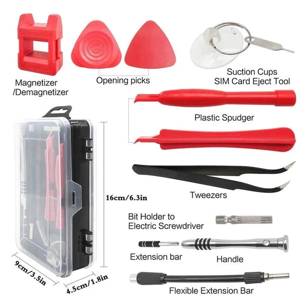 Ultimate 110-in-1 Magnetic Precision Screwdriver Set for Electronics Repair