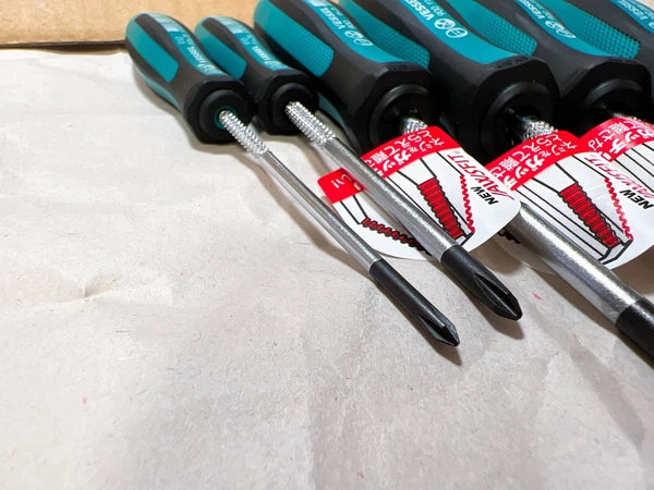 Vessel Megadora Screwdriver Set 6 items Workshop Equipment 900 910 series Japan