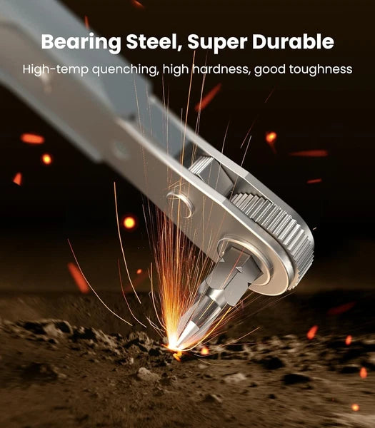 17in1 Right Angle Ratcheting Screwdriver Set, [Bearing Steel] 36-Tooth Mini Ratc