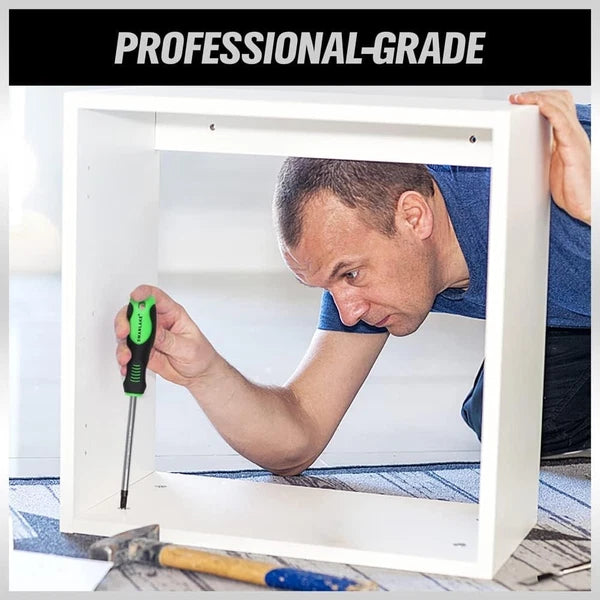 Ergonomic 13-Piece Torx Screwdriver Set with Magnetic Tips for Easy Assembly