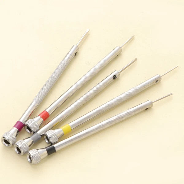 5 Pcs Small Screwdriver Set Eyeglass Repair Watch Eyeglasses Kit