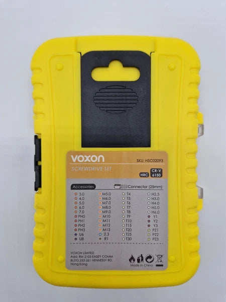 Voxon 47pc Magnetic Adjustable Screwdriver / Socket Set