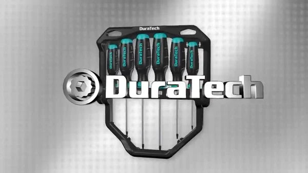 DURATECH 6PC Magnetic Torx Screwdriver Set S2 Steel Shaft Magnetic Tip W/Storage