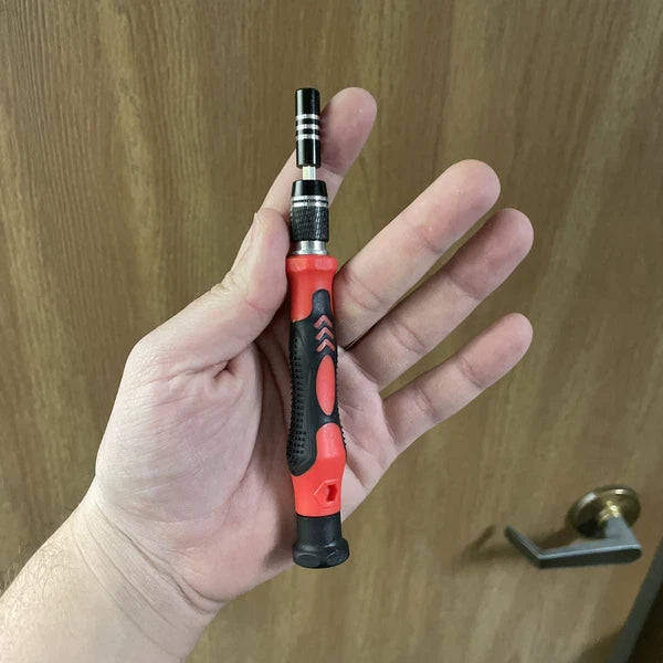 142-Piece Precision Screwdriver Set with 120 Bits - Magnetic Repair Tool Kit