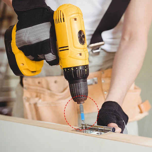 12x 1/4'' Magnetic Hex Shank Anti-slip Phillips Screwdriver Tool Drill Bit Set