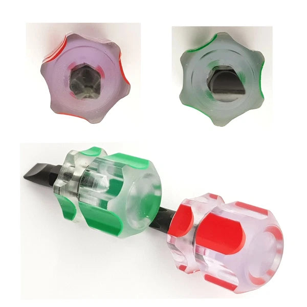 Mini Screwdriver Set Micro Miniature PH2 Bit 6mm Flathead Screwdrivers Hand Tool