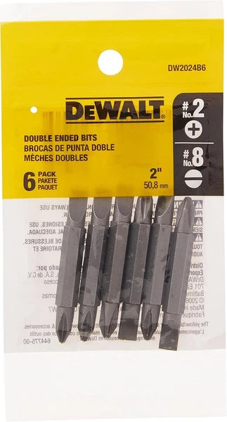 6-Pack Screwdriver Bits: Enhanced Torque & Durability for Professionals