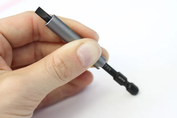 Uffy Slotted Power Bit w/ Finder Sleeve (4.9MM x 3-3/4") M-320X