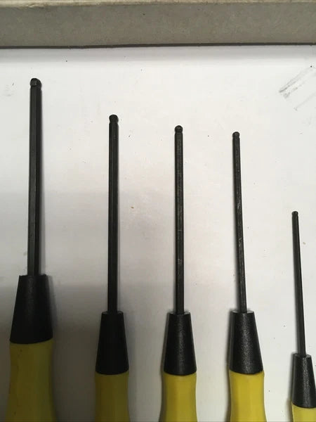 General Tool 8 Piece Ball Hex Precision Screwdriver Set NIB!!